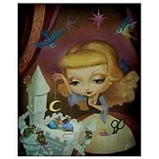 Disney Underground Cinderella Paper Castle Paper Giclee